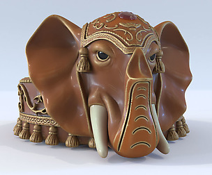 Ashtray - elephant