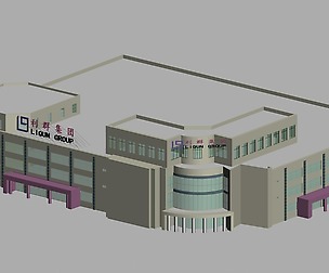 City hotel simple office building - 51