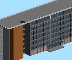 City hotel simple office building - 71