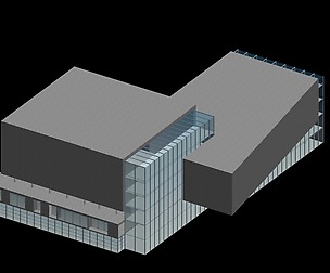 City hotel simple office building - 98
