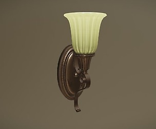 PBR Wall Light