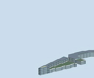 City hotel simple office building - 243