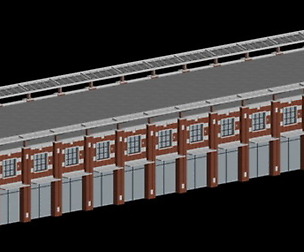 city planning Street office design 002