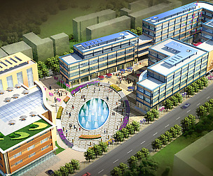 city planning Street office design 004