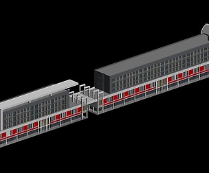 city planning Street office design 012