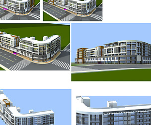city planning Street office design 017