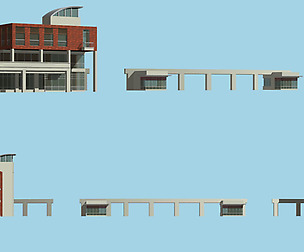 city planning Street office design 022