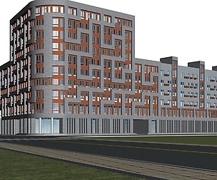 city planning Street office design 023