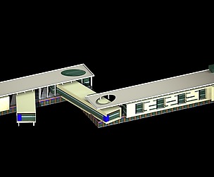 city planning Street office design 026