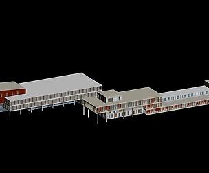 city planning Street office design 030
