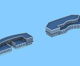 city planning Street office design 031