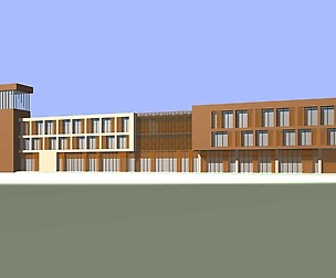 city planning Street office design 035