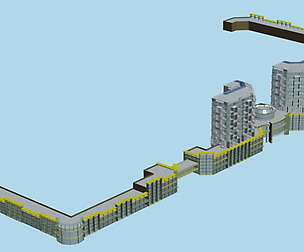 city planning Street office design 039