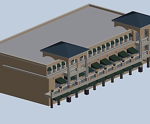 city planning Street office design 055