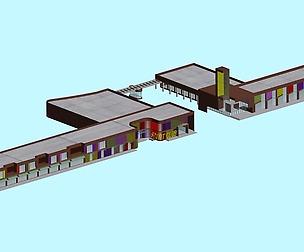 city planning Street office design 058