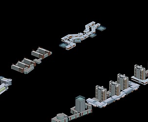 city planning Street office design 060