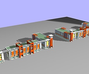 city planning Street office design 068