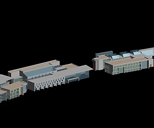 city planning Street office design 070