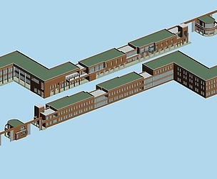 city planning Street office design 076