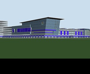 city planning Street office design 083