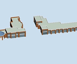 city planning Street office design 098