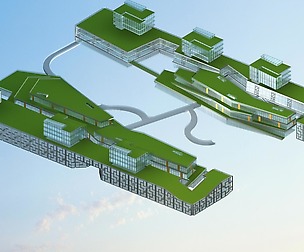 city planning Street office design 130
