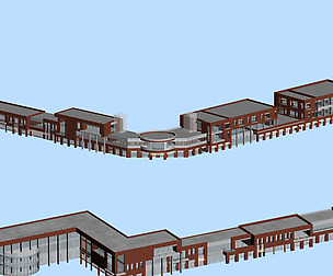 city planning Street office design 155