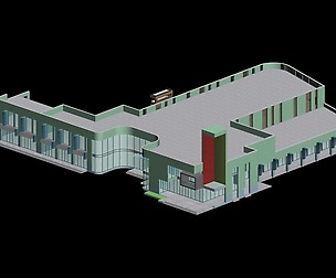 city planning Street office design 159