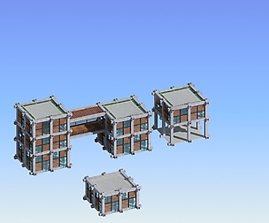 city planning Street office design 166