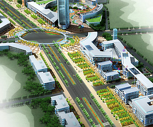 city planning Street office design 167