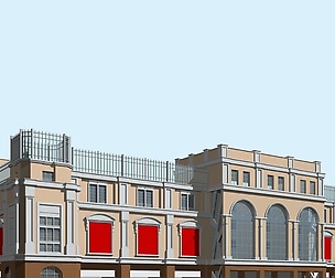 city planning Street office design 251