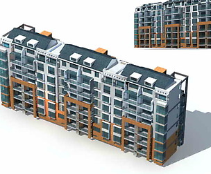 City Residential Garden villa office design  002