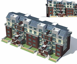 City Residential Garden villa office design  003