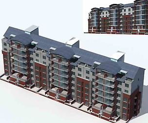 City Residential Garden villa office design  010