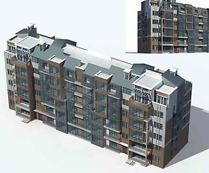 City Residential Garden villa office design  012
