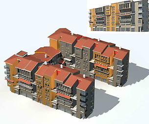 City Residential Garden villa office design  016