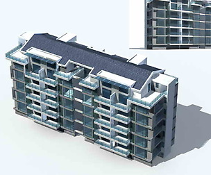City Residential Garden villa office design  017