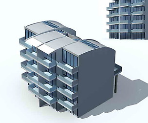 City Residential Garden villa office design  025