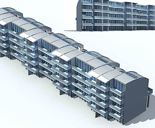 City Residential Garden villa office design  027