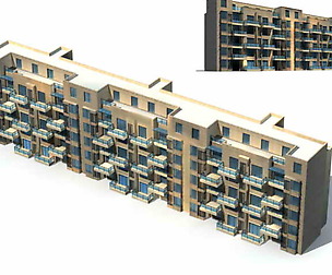 City Residential Garden villa office design  039