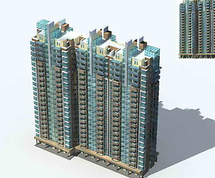 City Residential Garden villa office design  043