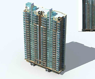 City Residential Garden villa office design  044