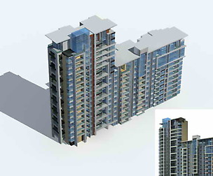 City Residential Garden villa office design  045