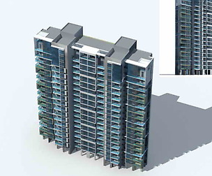 City Residential Garden villa office design  050