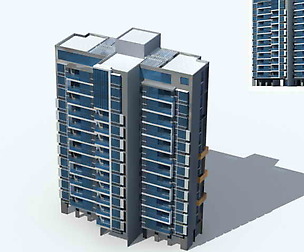 City Residential Garden villa office design  054