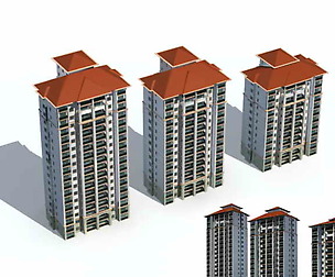 City Residential Garden villa office design  055