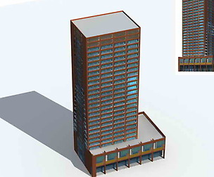 City Residential Garden villa office design  062