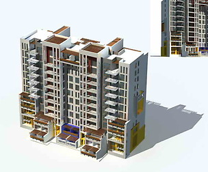 City Residential Garden villa office design  064