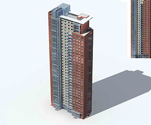 City Residential Garden villa office design  071