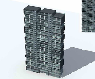 City Residential Garden villa office design  072